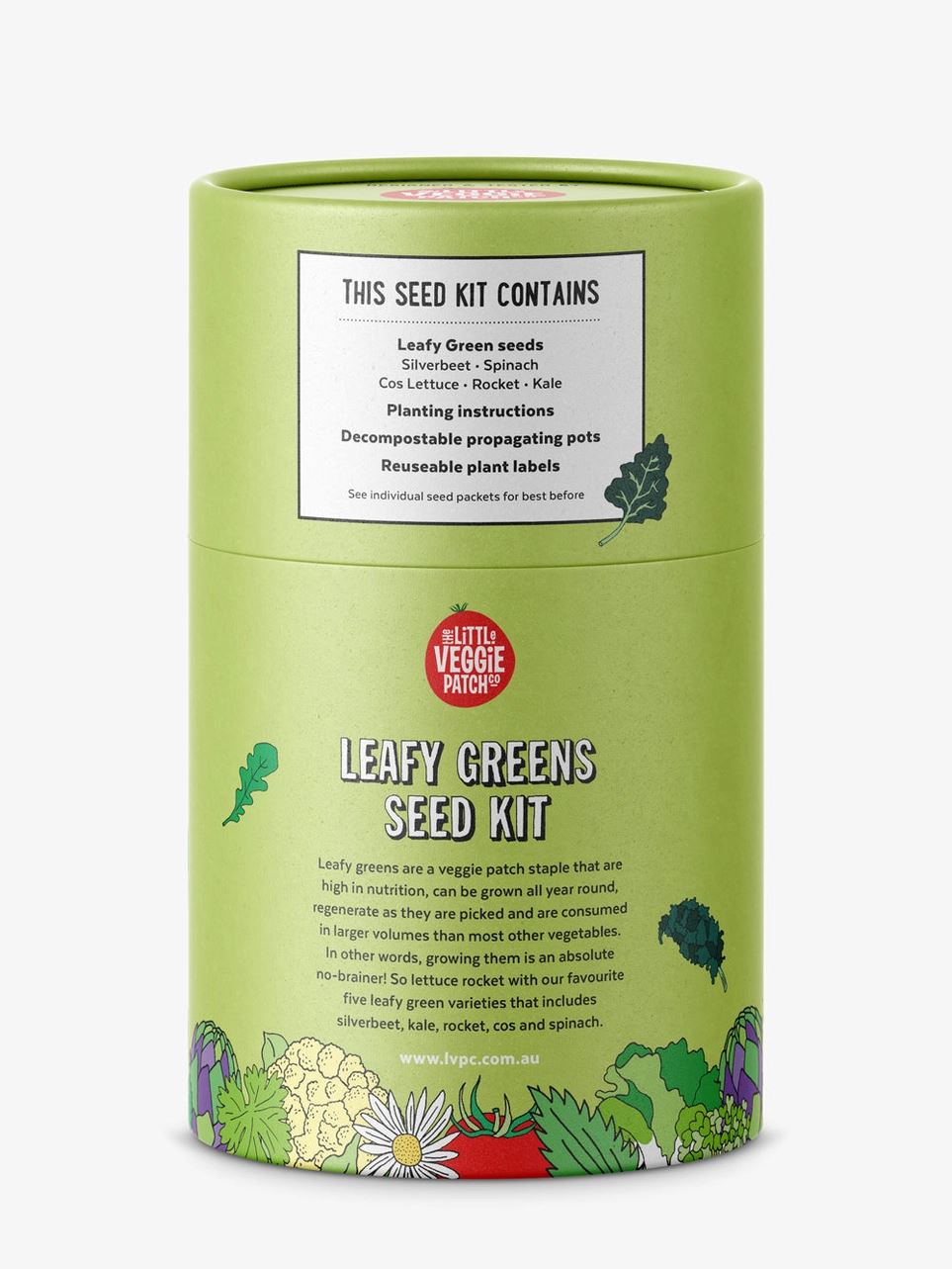 Leafy Greens Seed Kit x Little Veggie Patch Co. - Third Drawer Down