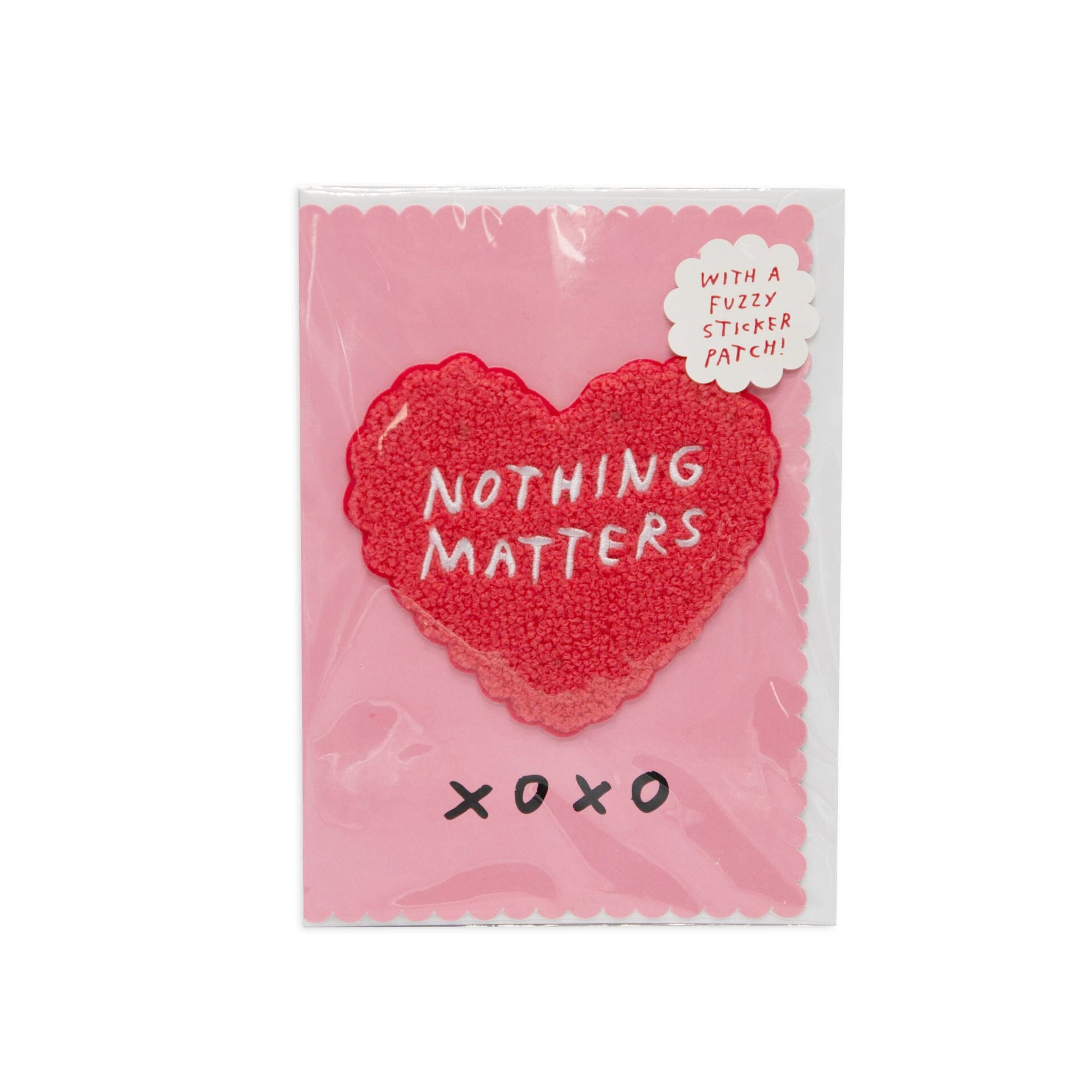 Nothing Matters Chenille Patch Gift Card x Adam JK - Third Drawer Down