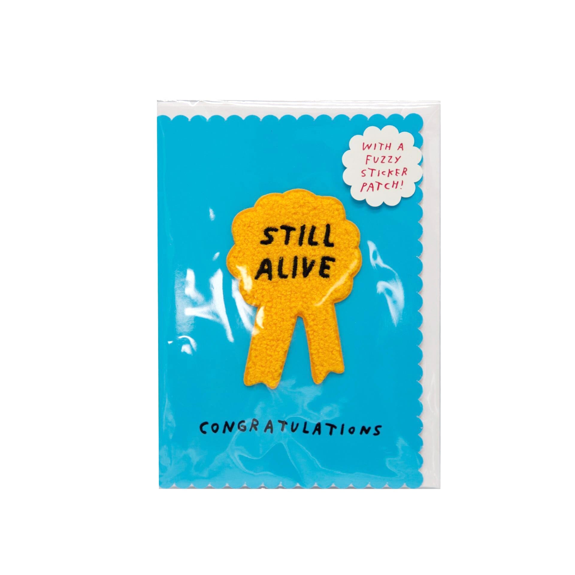 Still Alive Chenille Patch Gift Card x Adam JK - Third Drawer Down