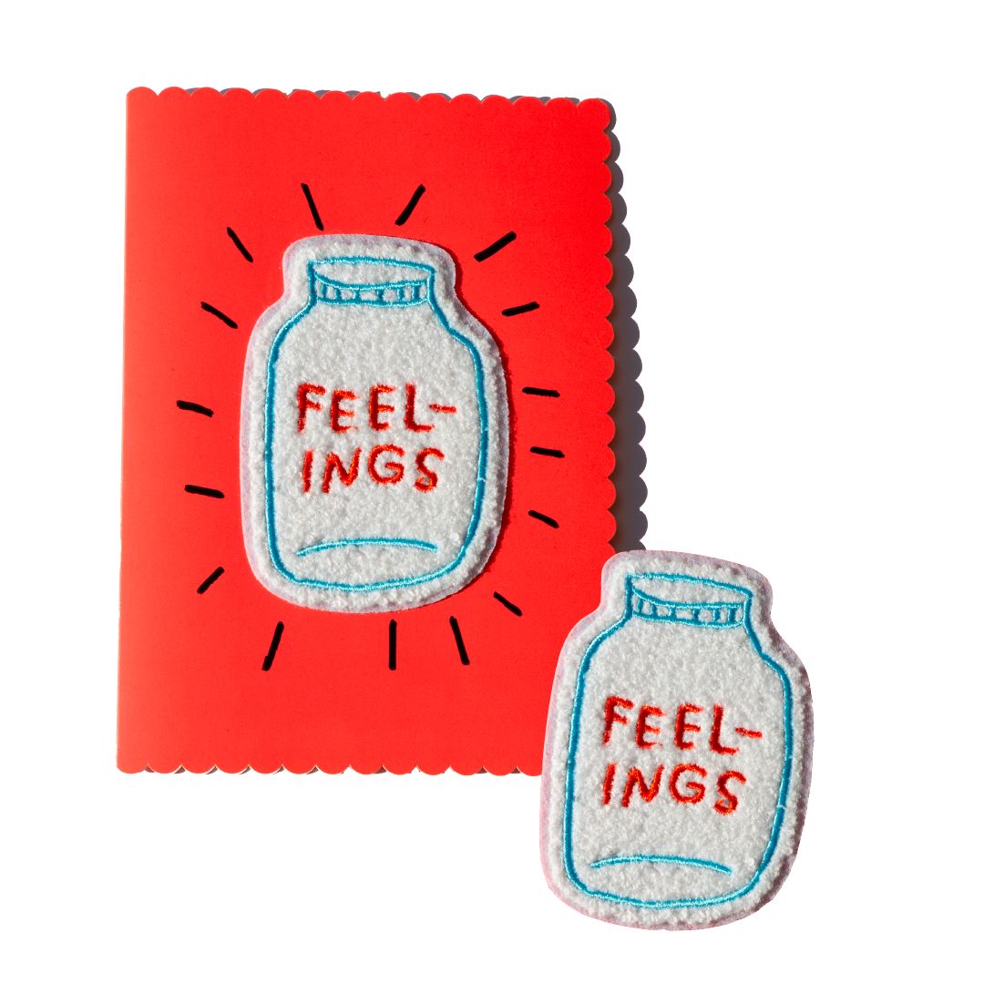 Feelings Chenille Patch Gift Card x Adam JK - Third Drawer Down