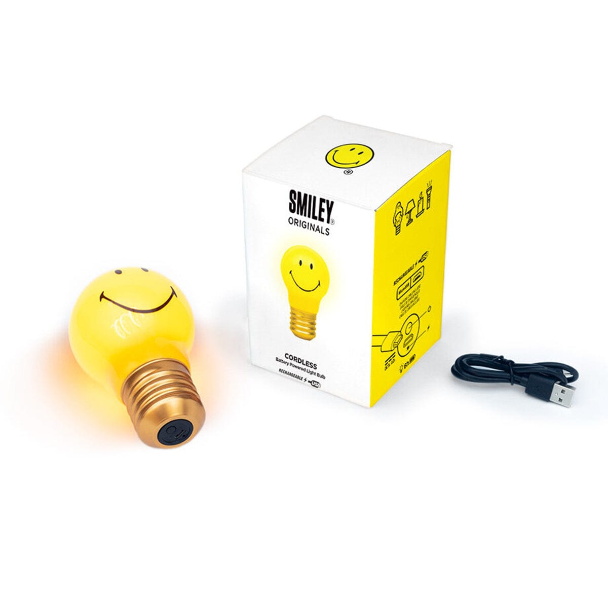 Cordless Lightbulb - Smiley x Suck UK - Third Drawer Down