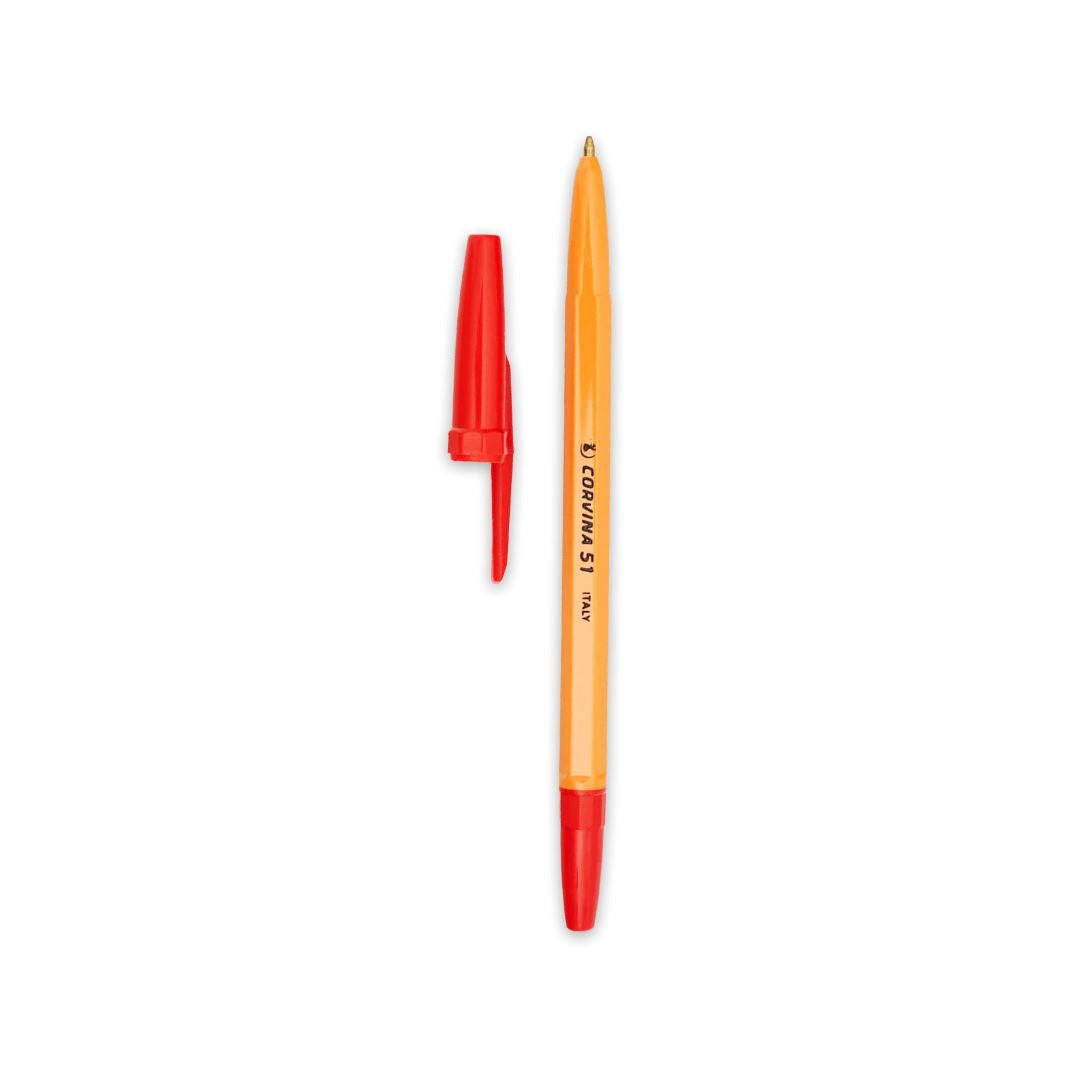 Red Vintage Ball Point Pen x Corvina - Third Drawer Down