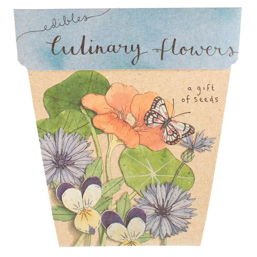 Culinary Flowers Gift of Seeds x Sow 'n Sow - Third Drawer Down