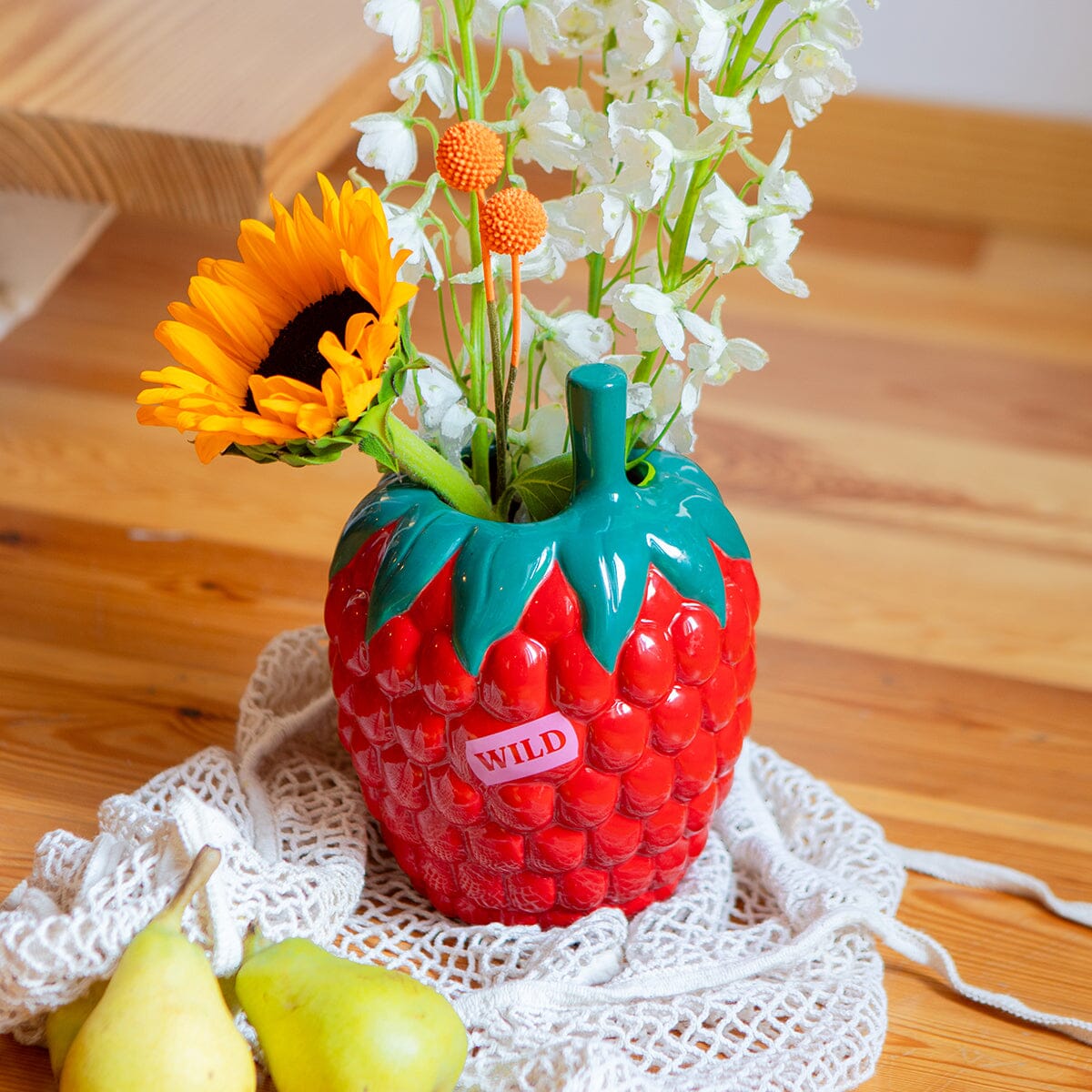 Farmers Market Vase - Raspberry x DOIY - Third Drawer Down