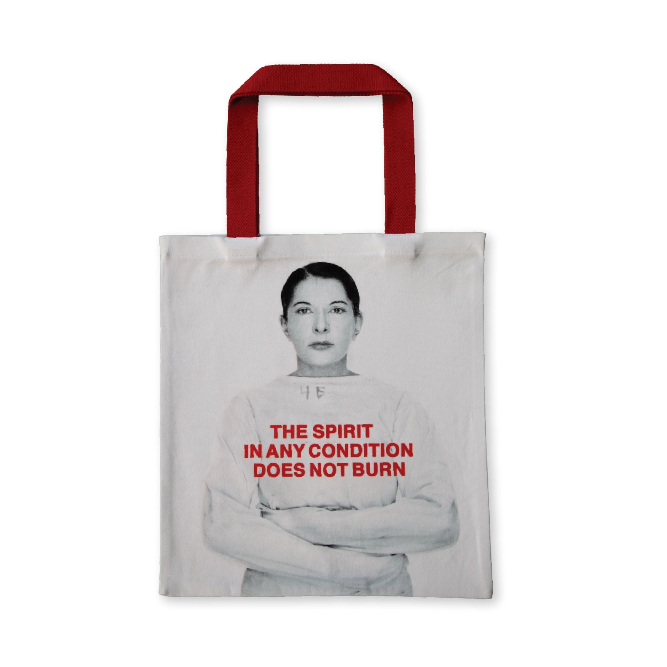 Spirit in Any Condition Does Not Burn Portrait Tote Bag x Marina Abramovic - Third Drawer Down