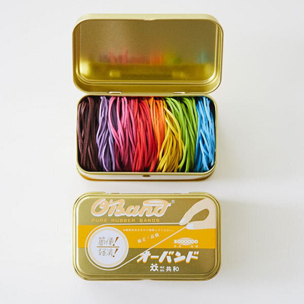 Classic O'Band Colour Rubber Bands - Third Drawer Down