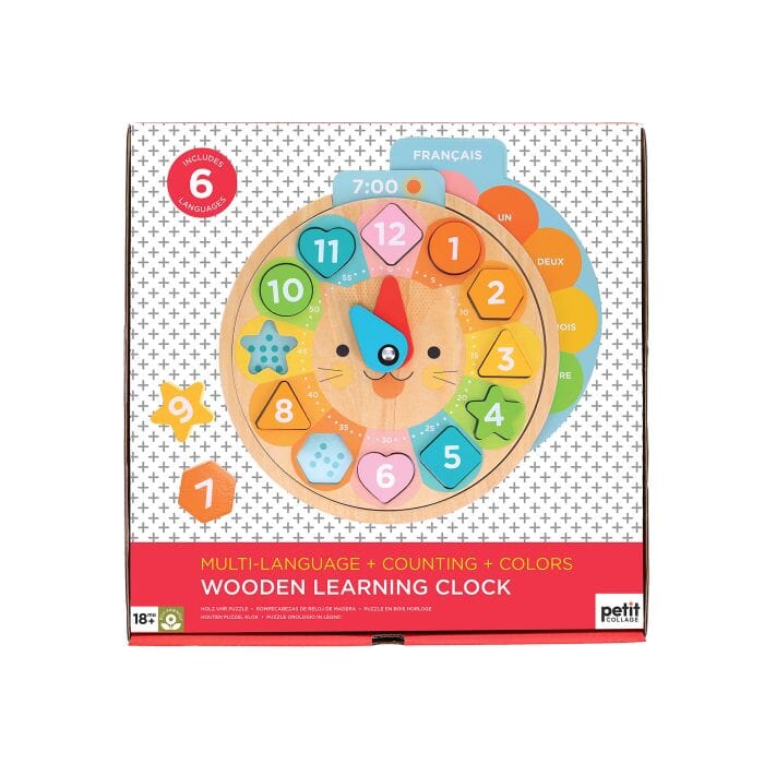 Multi-Language Learning Clock - Third Drawer Down