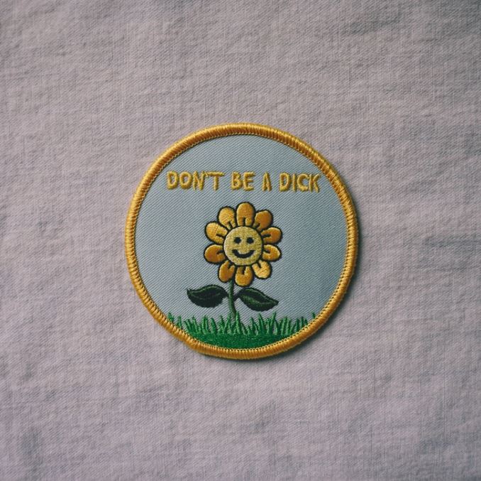 Don't Be a Dick Embroidered Patch x Retrograde Supply Co. - Third Drawer Down