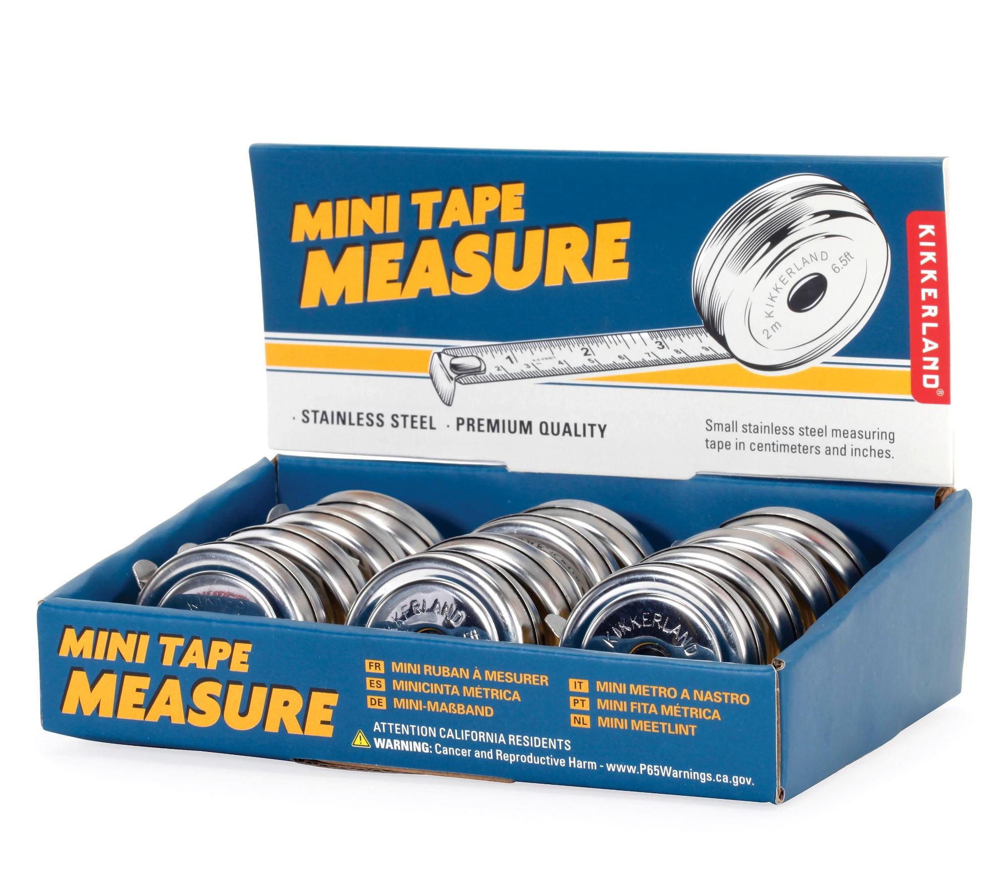 Mini 2m Tape Measure x Kikkerland - Third Drawer Down