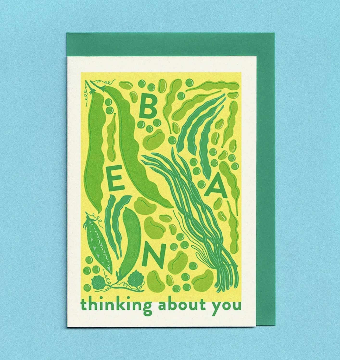 Bean Thinking About You Card x Neighbourhood Press - Third Drawer Down