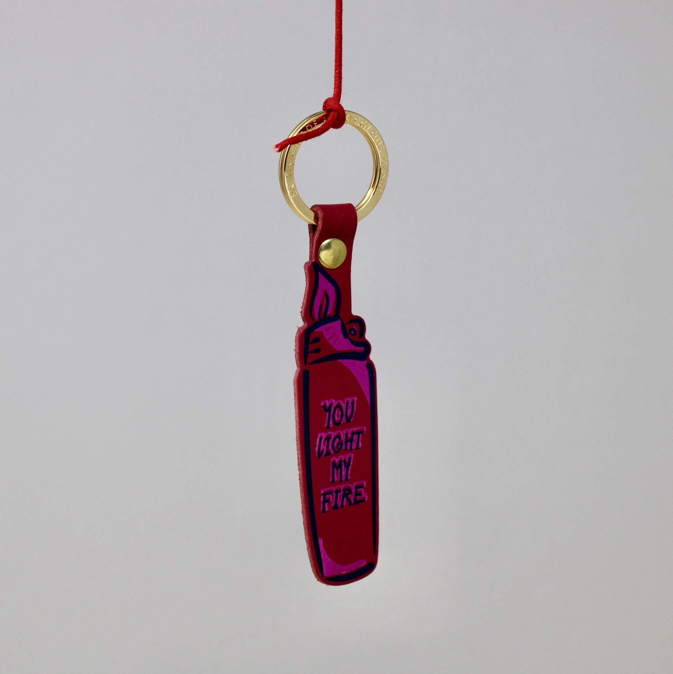 You Light My Fire Lighter Key Fob x Ark (Magenta) - Third Drawer Down