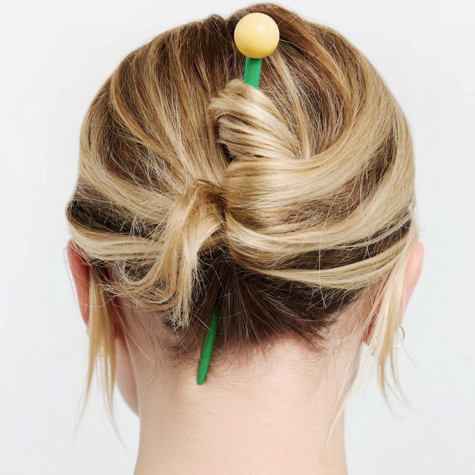 Gum Ball Hair Stick in Kelly and Lemon x CHUNKS - Third Drawer Down