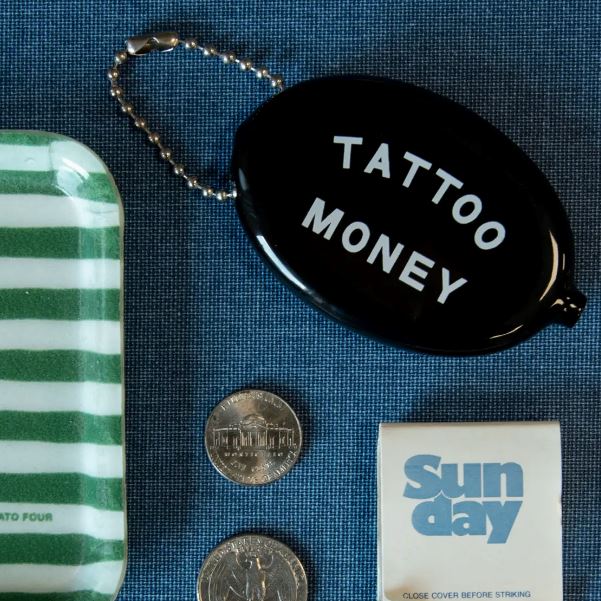 Tattoo Money Coin Pouch x Three Potato Four - Third Drawer Down