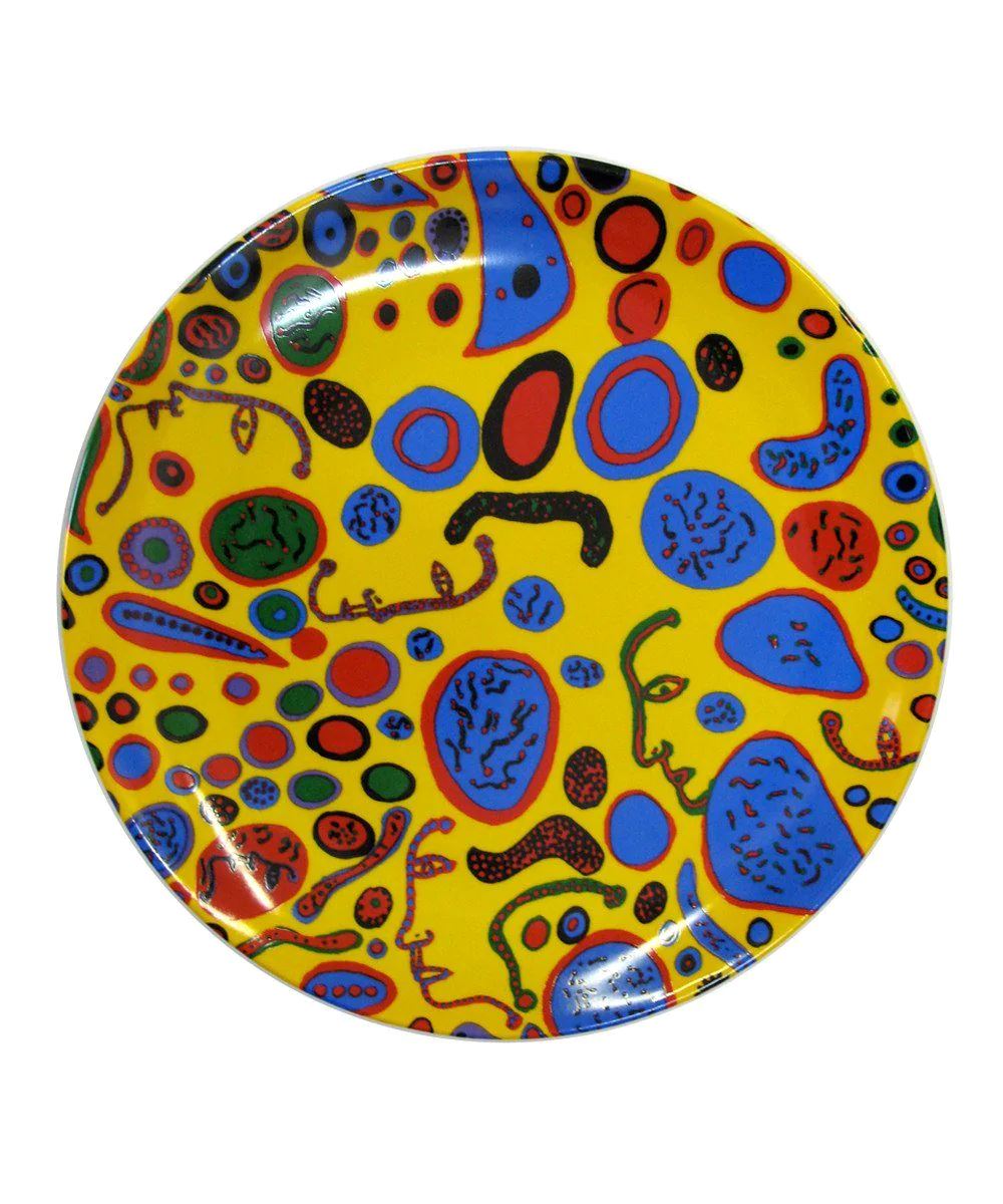 Love Was Infinitely Shining Ceramic Plate x Yayoi Kusama - Third Drawer Down