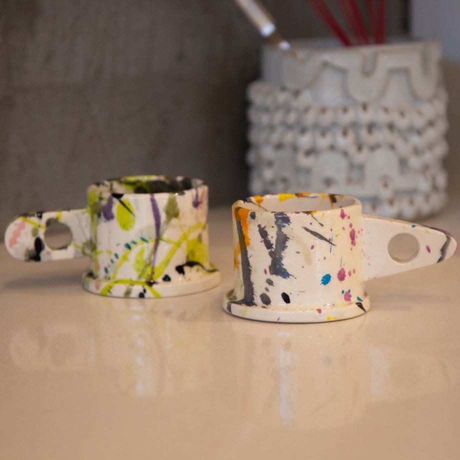 Splatter Mug Large Short x Echo Park Pottery - Third Drawer Down