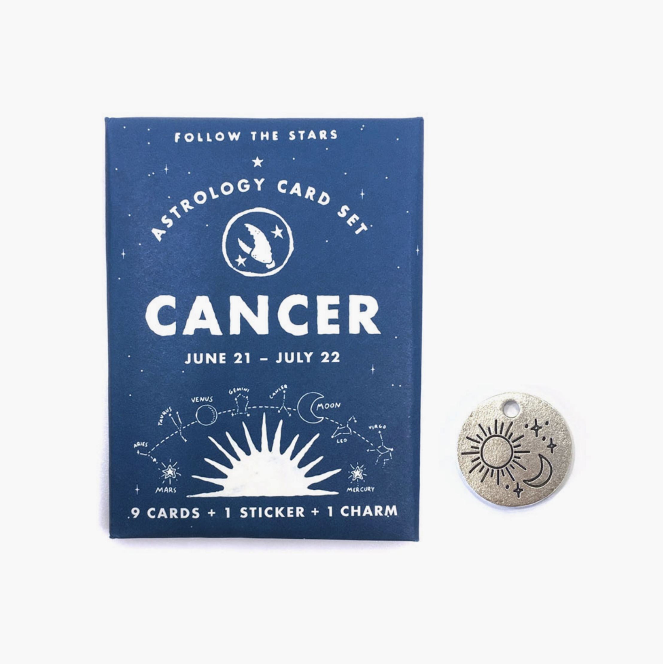 Astrology Card Pack - Cancer (June 21 - July 22) - Third Drawer Down