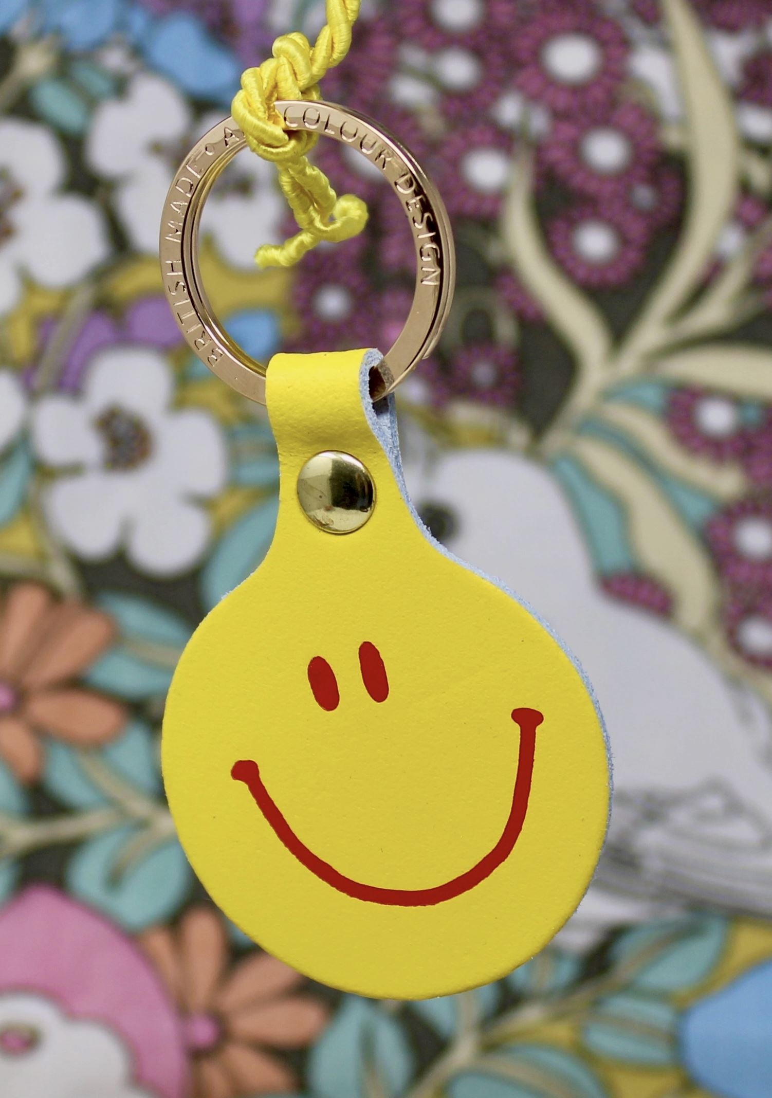 Yellow Feeling Lush Smilie Face Key Fob x Ark - Third Drawer Down