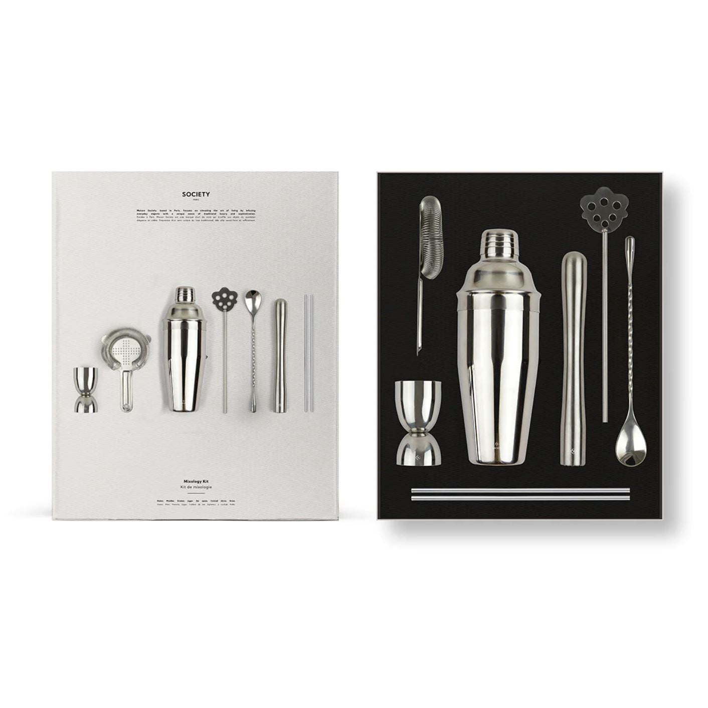 Barware Cocktail Mixologist Kit x Society Paris - Third Drawer Down